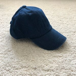 New blue denim baseball cap blue jeans hat